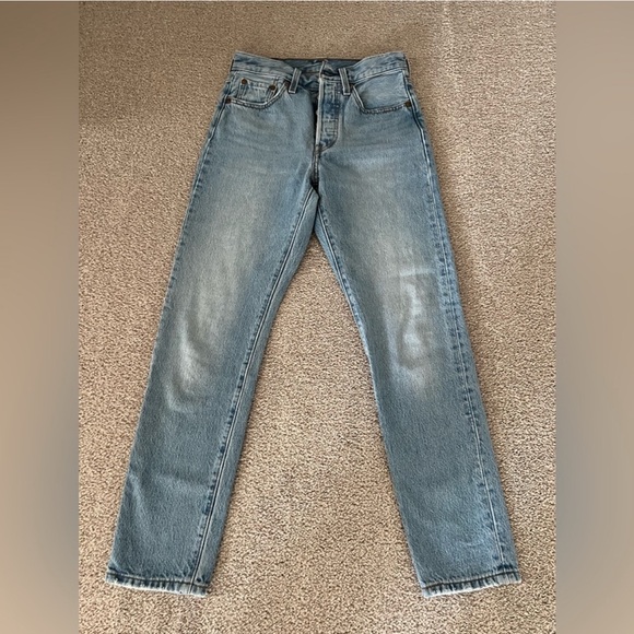 Levi’s Women’s Premium 501 Skinny Filiforme Jeans – Size 24 - Picture 3 of 14